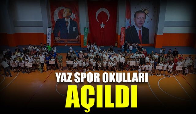 Söğütlü’de Yaz Spor Okulları Başladı! 400 Öğrenci Sporla Buluştu