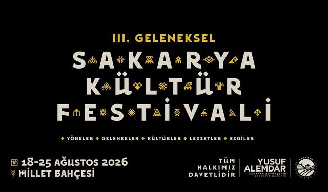 Sakarya’nın Kültür Festivali başlıyor! İlk gün Orhan Hakalmaz sahnede