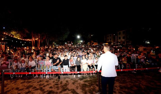 Tuzla’da Çocukların Sinema Sevinci