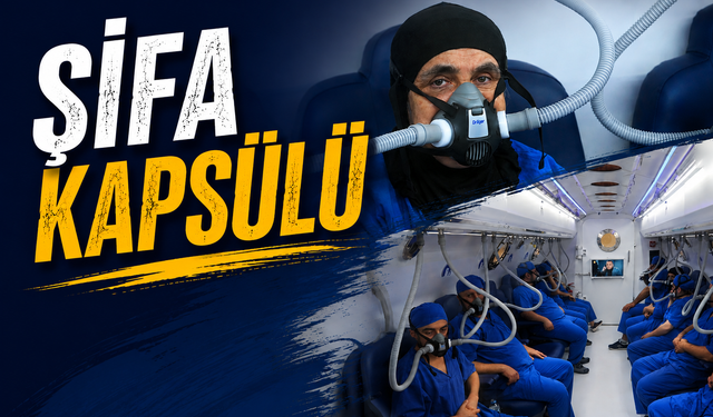 Denizaltı değil, şifa kapsülü