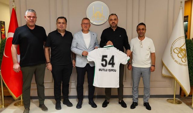 Sakaryaspor yönetiminden Başkan Işıksu’ya ziyaret