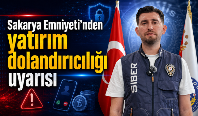 Sakarya Emniyeti’nden yatırım dolandırıcılığı uyarısı