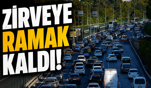 Sakarya Trafikte Yine Zirveye Yakın
