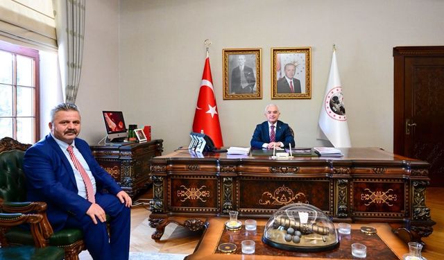 Kırklareli Valisi Turan, AFAD İl Müdürü Avcı'yı kabul etti