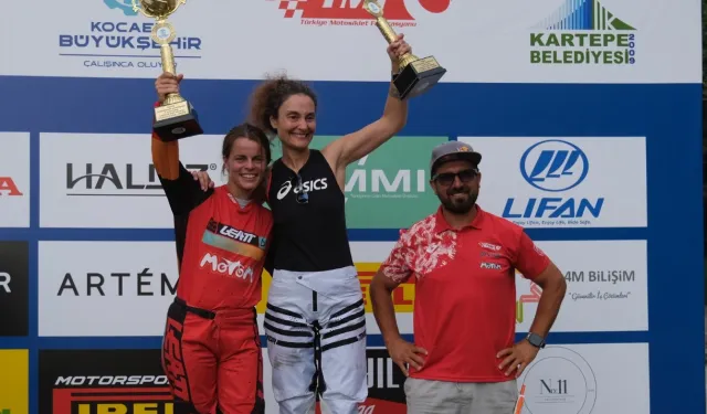 Kocaeli'de Süper Enduro'da kupalar sahiplerini buldu