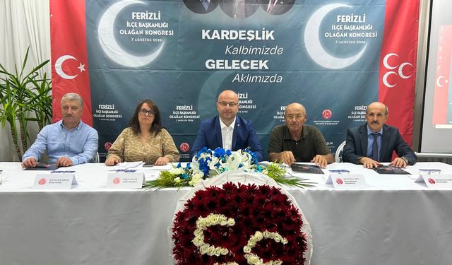 MHP Sakarya’da 3 İlçede Kongre Heyecanı: Başkanlar Güven Tazeledi