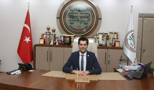 Sakarya Barosu Başkanı Musa Adıyaman’dan 19 Eylül Gaziler Günü mesajı