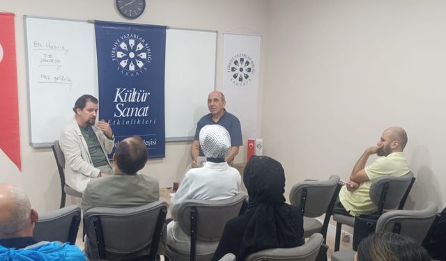 TYB Sakarya’da Galip Çağ edebiyatseverlerle buluştu