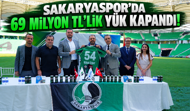 Sakaryaspor’da 69 milyon TL’lik yük kapandı! Transfer engeli kaldırıldı