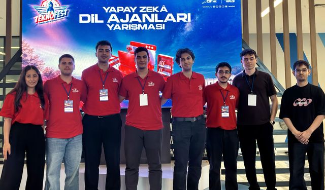 SUBÜ öğrencilerinden Yapay Zekâ Dil Ajanları Yarışması’nda çifte başarı
