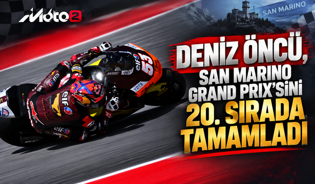 Deniz Öncü, San Marino Grand Prix’sini 20. sırada tamamladı