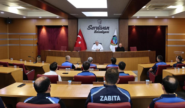 Başkan Çelik zabıta personeliyle bir araya geldi