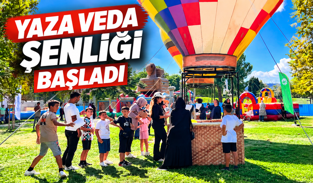Yaza veda şenliği başladı
