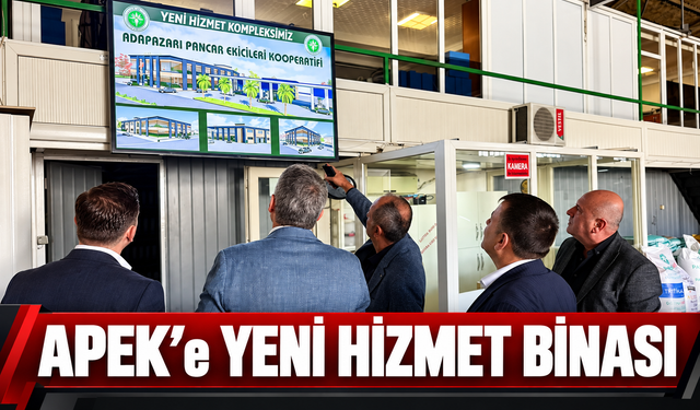 APEK’e yeni hizmet binası
