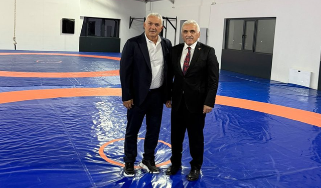 Ali İnci, Kırkpınar Ağası Seyfettin Selim’i ağırladı