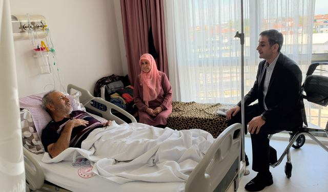 Başkan Akın’dan Hastalara Geçmiş Olsun Ziyareti