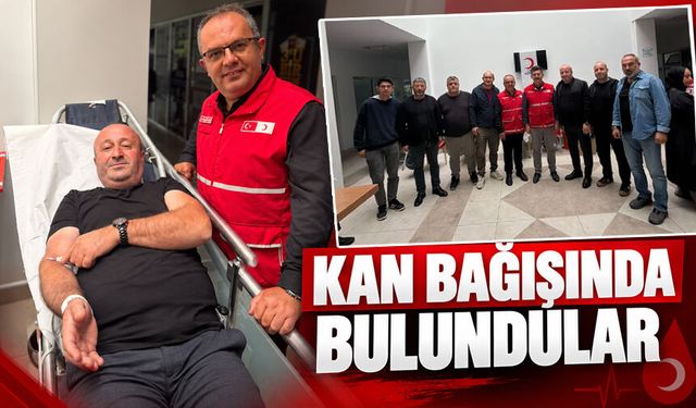 Sıhhi Tesisatçılar Odası’ndan Kızılay’a kan bağışı desteği