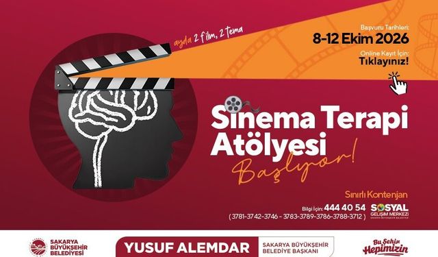 Sinema ve psikoloji aynı atölyede buluşuyor: Başvurular başlıyor