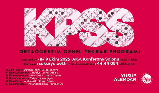 KPSS Ortaöğretim adaylarına sınav öncesi büyük destek: Genel tekrar programı başlıyor