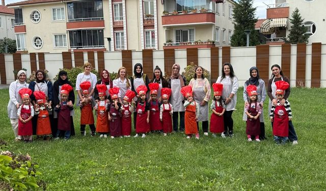 Karasu SGM’de minik şefler iş başında