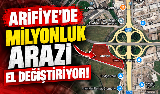 Sakarya'daki dev arazinin yeni sahibi belli oldu!