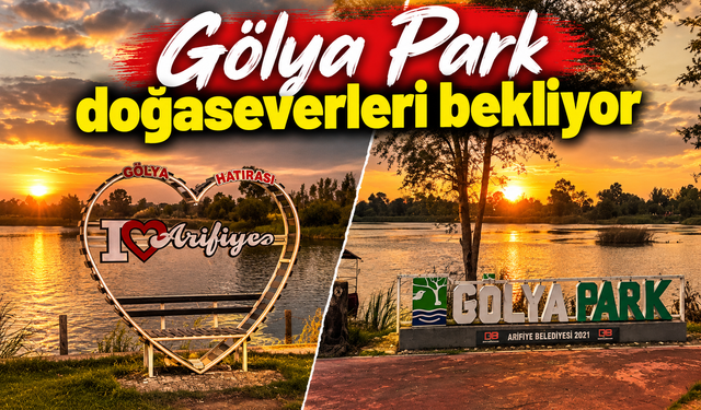Gölya Park doğaseverleri bekliyor
