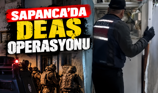 Sakarya ve İstanbul'da DEAŞ operasyonu: 4 şüpheli gözaltında
