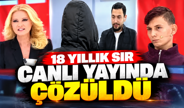 Hamid biyolojik babası olduğu iddia edilen kişiyle canlı yayında konuştu