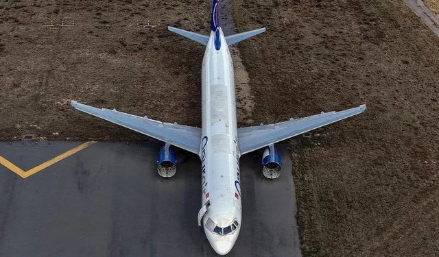Bir dönemin havacılık devi Onur Air'den geriye kalanlar yürek burktu! Uçaklar çürümeye terk edildi