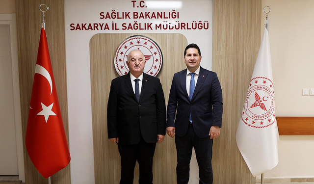 Sakarya İl Sağlık Müdürü Özdemir'e önemli ziyaretler