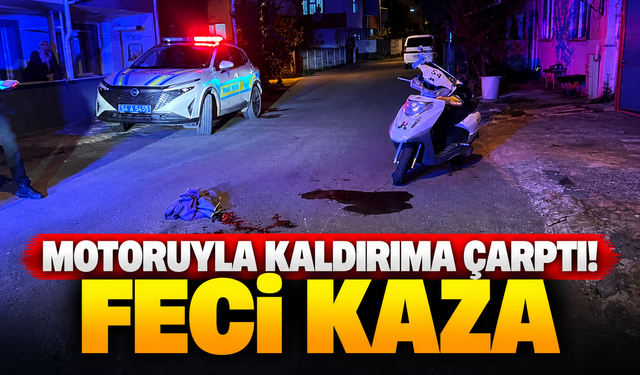 Adapazarı'nda gece saatlerinde korkutan kaza!