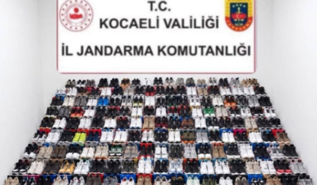 Kocaeli'de 4,5 milyon liralık operasyon! Bin çift sahte ayakkabı ele geçirildi