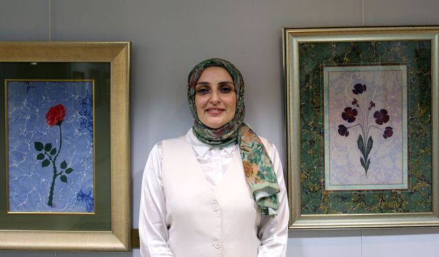 Sakarya'da ebru sanatı ruhun aynası oluyor: Her desen ayrı bir hikâye!