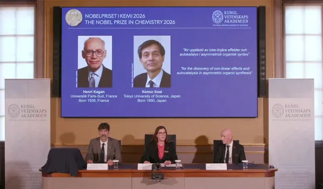 2026 Nobel Kimya Ödülü Kagan ve Soai'nin oldu