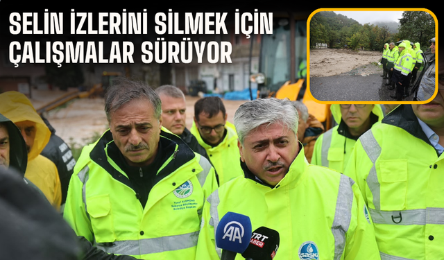 Selin izlerini silmek için çalışmalar sürüyor