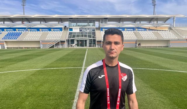 Sakaryaspor'un maçında düdük Tayfun Sarı'da!