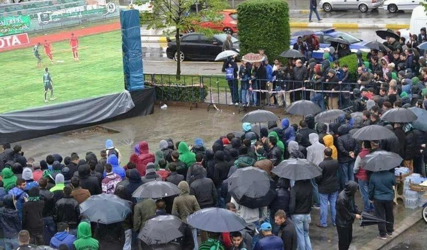 Bodrumspor maçı için ekran kurulacak