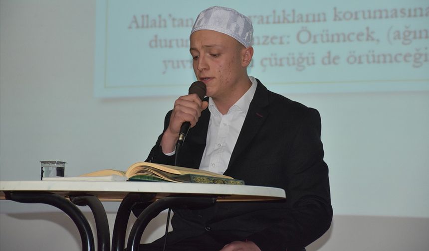 Kur’an-ı Kerim’i güzel okumak için yarıştılar