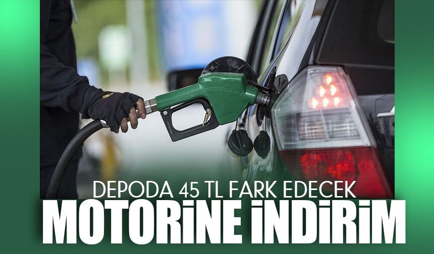 Araç sahiplerine müjde: Motorine indirim geliyor!