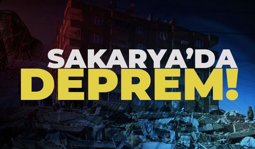Sakarya'da deprem oldu! 13 Şubat 2026 Son depremler listesi