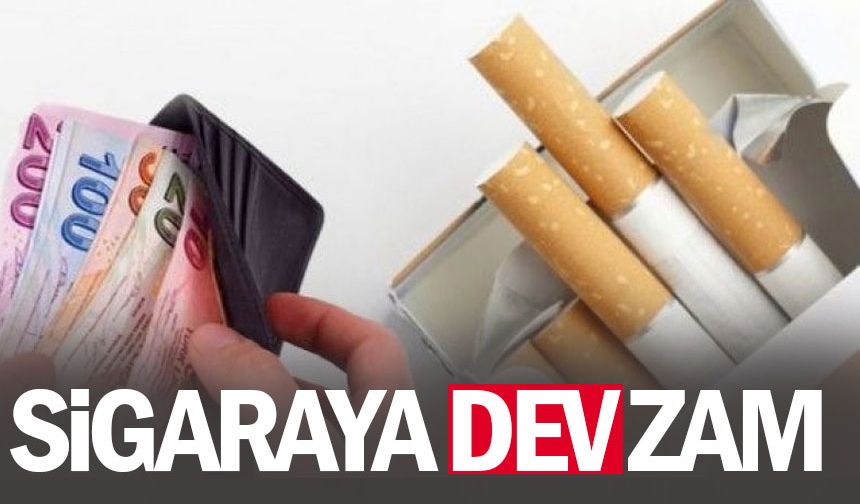 Sigaraya 5 TL zam geldi!