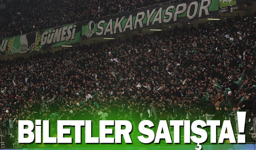 Sakaryaspor – İstanbulspor Maçının Biletleri Satışta