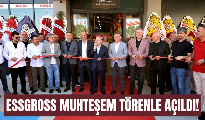 Essgross muhteşem törenle açıldı!