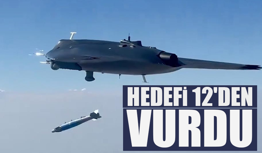 ANKA III hedefi 12’den vurdu