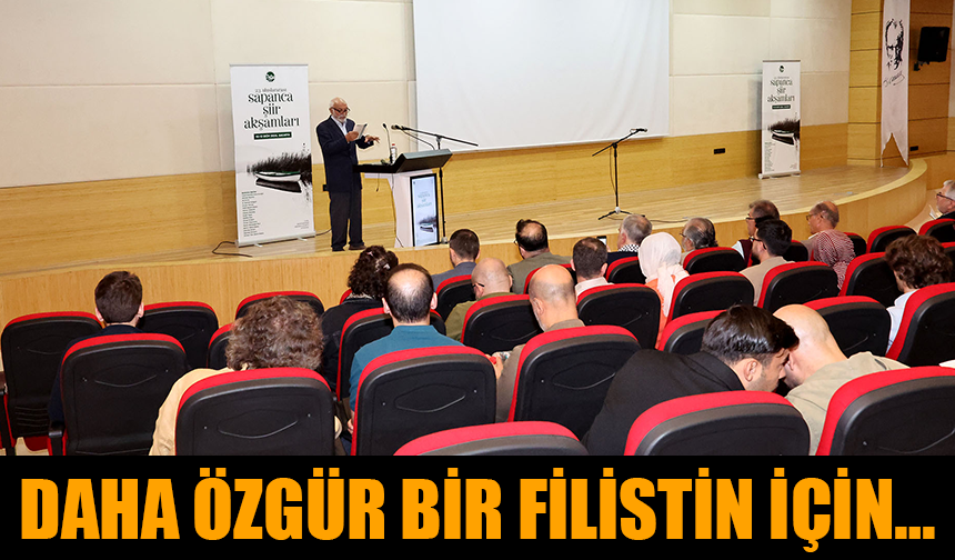 Daha özgür bir Filistin için…