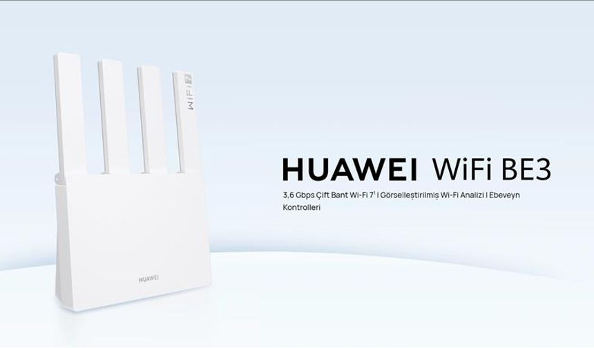 Huawei'nin WiFi BE3 cihazı satışa çıkacak