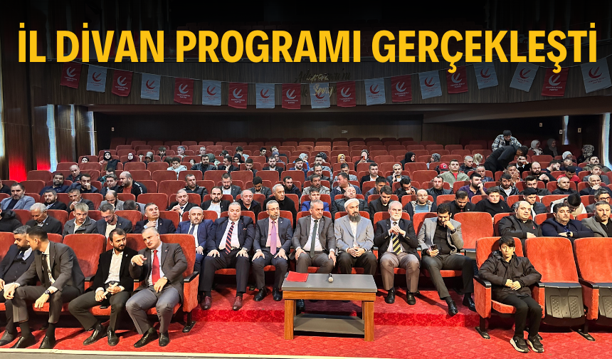 Yeniden Refah Partisi İl Divan Programı Adapazarı’nda Gerçekleşti