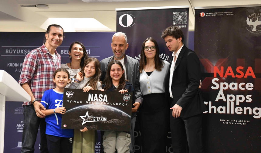 NASA Space Apps Challange 2024 etkinliğine ev sahipliği yaptık