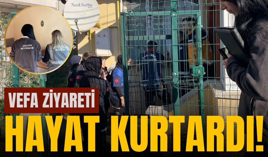 Bu ziyaret 90 Yaşındaki Kadının Hayatını Kurtardı