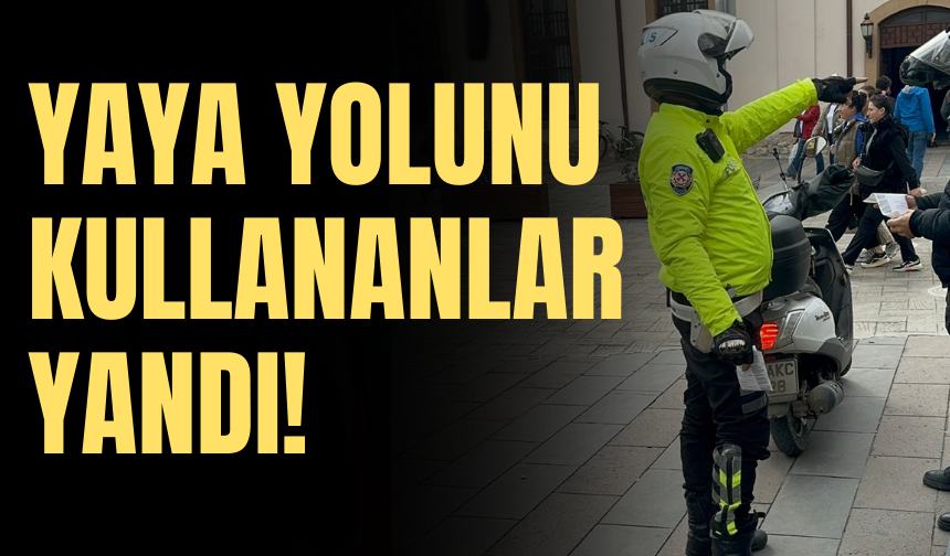 Kurallara Uymayan Motosiklet Sürücülerine Ceza!